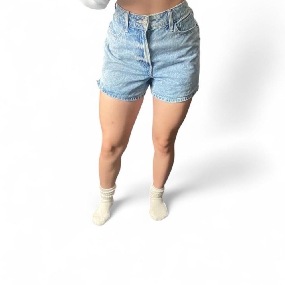 Hollister Light Blue Jean Shorts